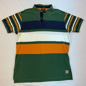 Vintage Hunt Club Collection Shirt Mens XL Short Sleeve Multicolor Polo